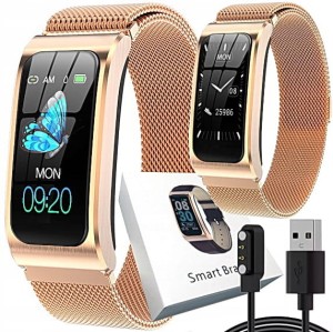 Zegarek damski SMARTWATCH Smartband KROKOMIERZ PULSOMETR Ciśnienie PL 
