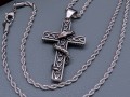 Srebrny-LANCUSZEK-+-KRZYZYK-Czarna-Stal-CHIRURGICZNA-316L-pudelko-BOSTON-JEWELLERY.jpg