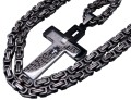 Zestaw-LANCUSZEK-na-szyje-+-KRZYZK-czarna-stal-CHIRURGICZNA-316L-BOSTON-JEWELLERY.jpg