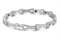 SREBRNA ZDROWOTNA BRANSOLETKA MAGNETYCZNA DAMSKA Z CYRKONIAMI HIPOALERGICZNA BOSTON JEWELLERY-2.jpg