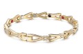 ZLOTA ZDROWOTNA BRANSOLETKA MAGNETYCZNA DAMSKA Z CYRKONIAMI HIPOALERGICZNA BOSTON JEWELLERY-3.jpg