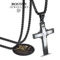 CZARNY-LANCUSZEK-Z-KRZYZYKIEM-CZARNA-STAL-CHIRURGICZNA-316L-60-cm-ORYGINAŁ-BOSTON-JEWELLERY-1.jpg