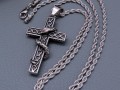 Srebrny-LANCUSZEK-+-KRZYZYK-Czarna-Stal-CHIRURGICZNA-316L-pudelko-BOSTON-JEWELLERY.jpg