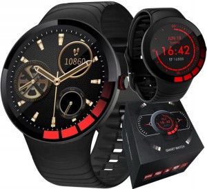 Zegarek Męski Smartwatch Do IPHONE SAMSUNG HUAWEI LG SONY HTC Język Polski CIŚNIENIOMIERZ PULSOMETR KROKOMIERZ