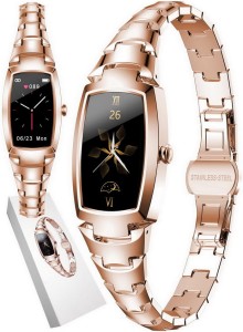 ELEGANCKI ZEGAREK DAMSKI NA BRANSOLECIE SMARTWATCH DO SAMSUNG HUAWEI SONY IPHONE