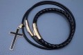RZEMIEN-Gruby-Rzemyk-Na-Szyje-Z-Krzyzykiem-+-Skorzana-bransoletka-STAL-CHIRURGICZNA-BOSTON-JEWELLERY.jpg