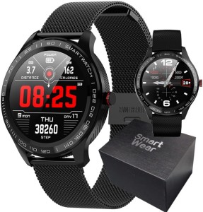ZEGAREK SMARTWATCH CIŚNIENIOMIERZ EKG PULSOMETR KROKOMIERZ ANDROID IPHONE SAMSUNG
